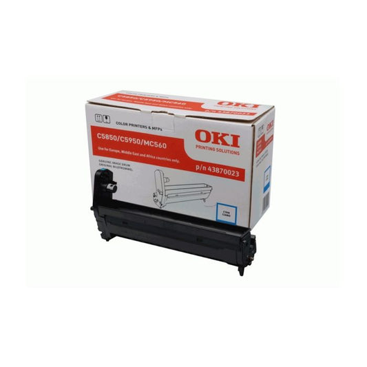 Tambour de Marque OKI 43870023 Cyan (20000pages)