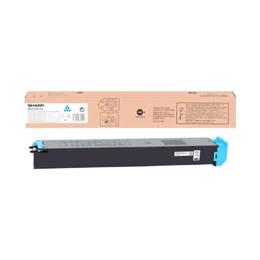 Cartouche Laser de Marque SHARP MX-51GTCA Cyan (18 000 pages)