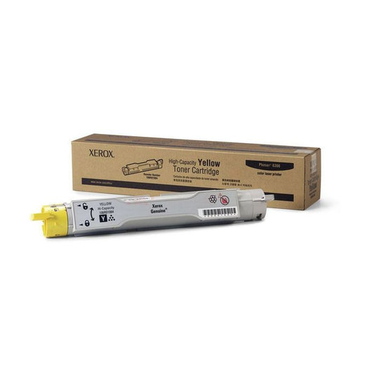 Cartouche Laser de Marque Xerox 106R01084 Jaune Haute Capacité (7000 pages)