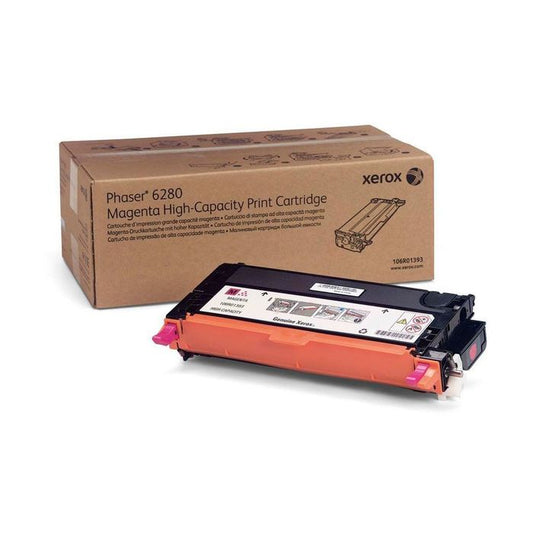 Cartouche Laser de Marque Xerox 106R01393 Magenta Haute Capacité (6000pages)