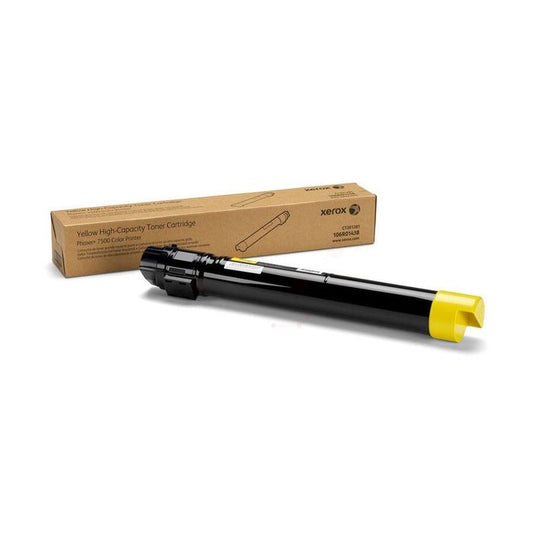 Cartouche Laser Compatible Xerox 106R01438 Jaune Haute Capacité (17 800 pages)