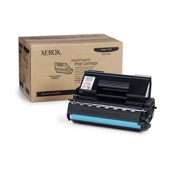 Cartouche Laser de Marque Xerox 113R00711 Noir (10 000 pages)