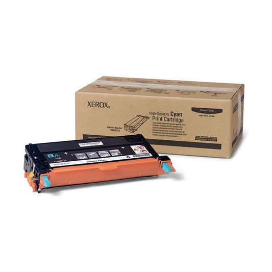 Cartouche Laser de Marque Xerox 113R00723 Cyan Haute Capacité (6 000 pages)