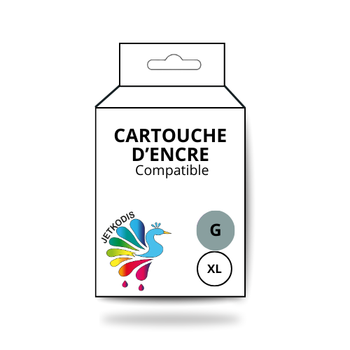 Cartouche Jet d'encre Compatible Canon CLI-42GY Gris (13ml)(492 pages)