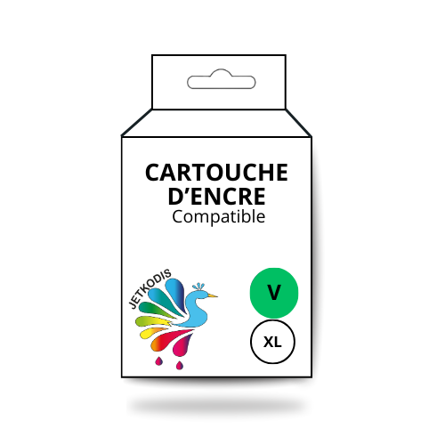 Cartouche jet d'encre Compatible Epson T596VPigment VERT (350ml)