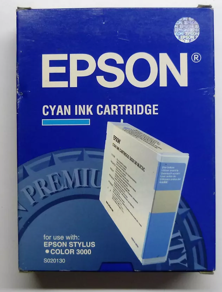 Cartouche Jet d'encre de Marque Epson S020130 Cyan (2 100 pages)