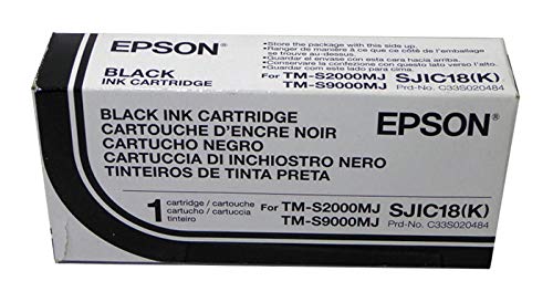Cartouche Jet d'encre de Marque Epson SJIC18(K) - Noir