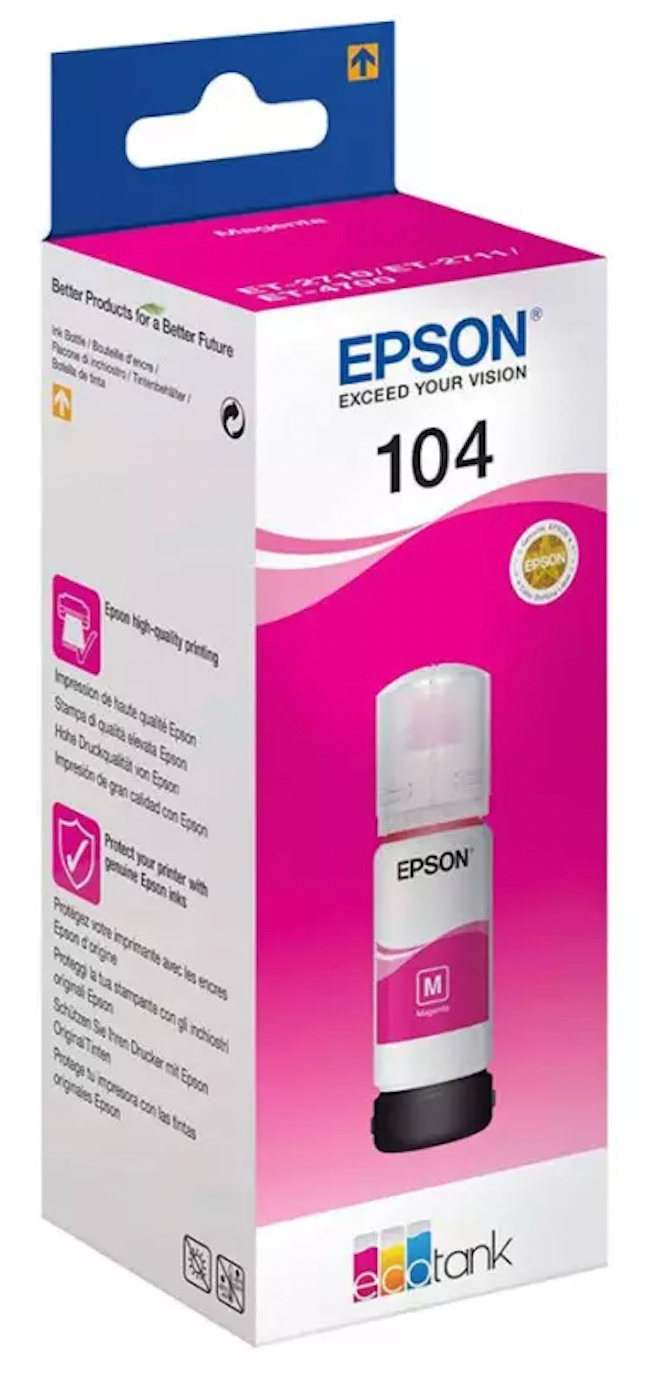 Flacon d'encre de Marque Epson T00P340 Magenta 7500p pour Epson ECOTANK ET M 2856