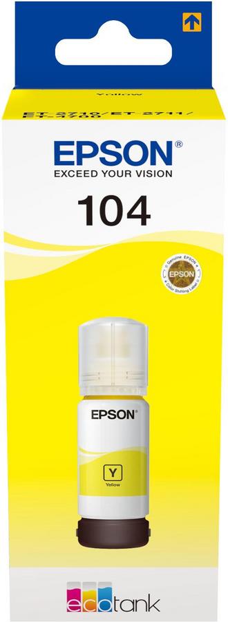 Flacon d'encre de Marque Epson T00P440 Yellow 7500p pour Epson ECOTANK ET M 2856