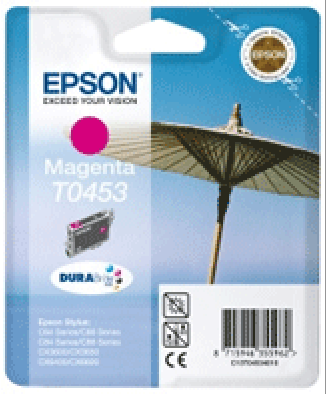 Cartouche Jet d'encre de Marque Epson T045340 DURABRITE Magenta (1350pages)