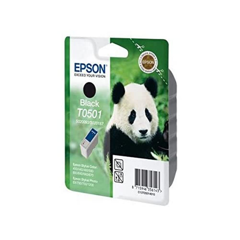 Cartouche Jet d'encre de Marque Epson T0501 Black
