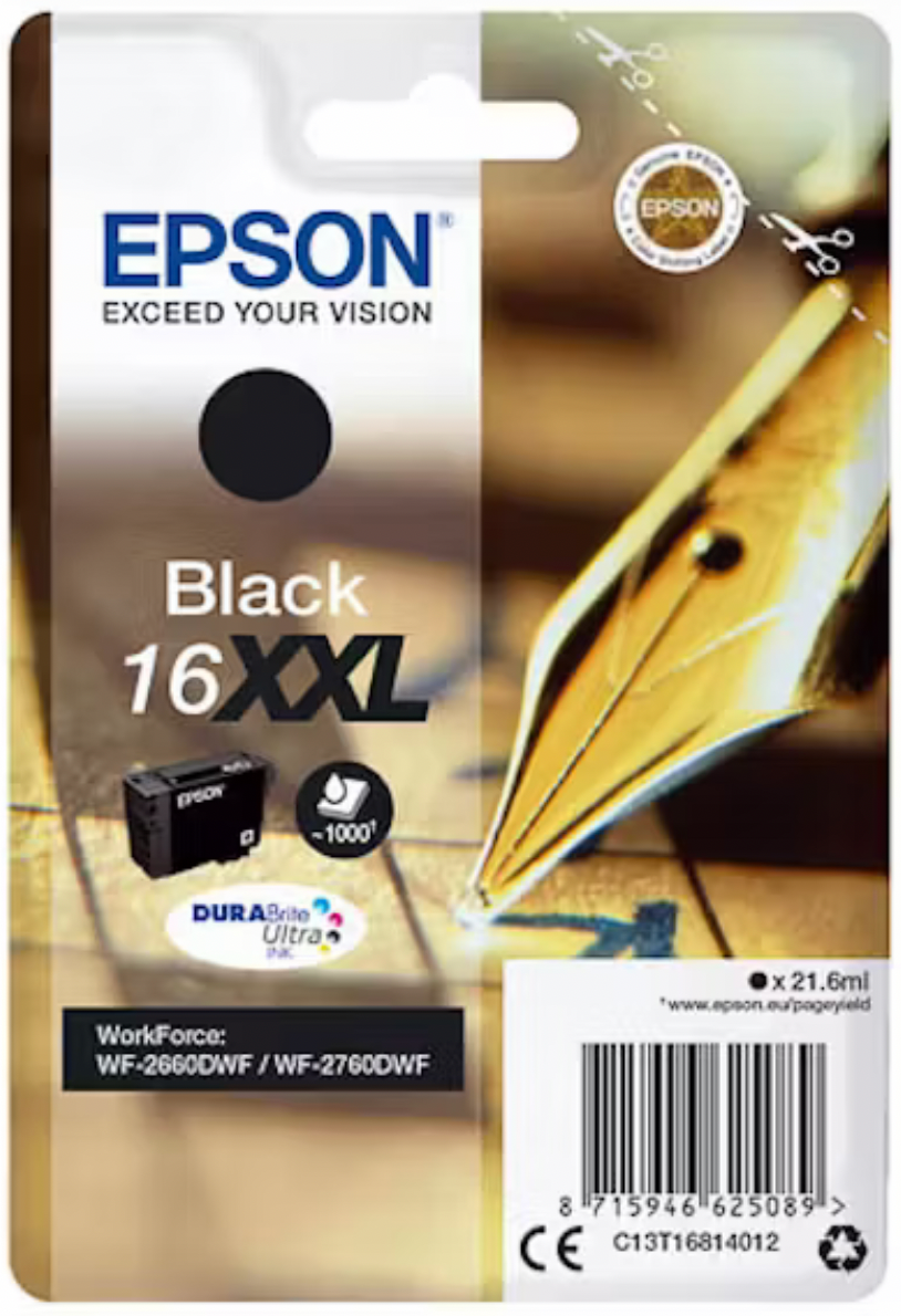 Cartouche d'encre de Marque Epson T1681 Noir