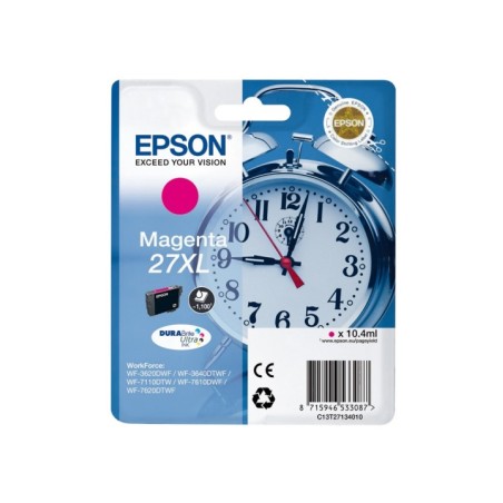 Cartouche Jet d'encre de Marque Epson T2713 Magenta (10.4ml - 1 100 pages)