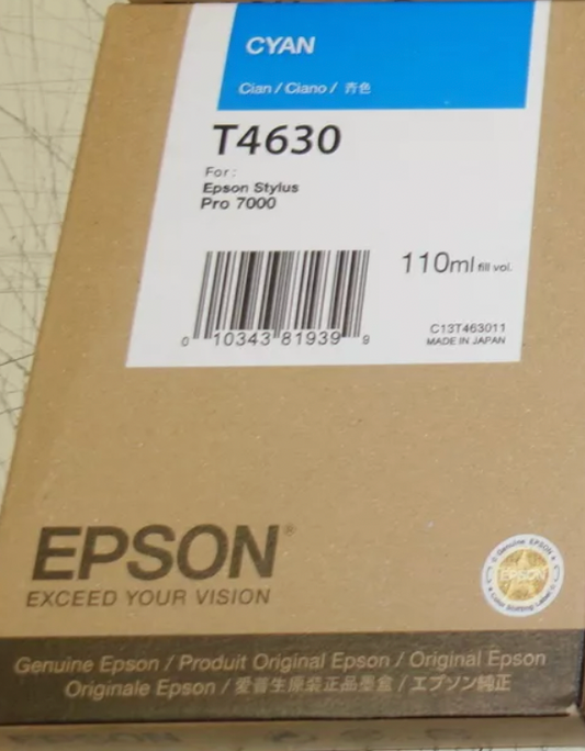 Cartouche Jet d'encre de Marque Epson T4630 Cyan