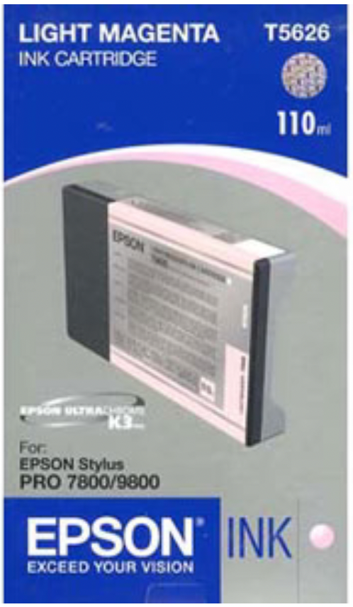 Cartouche de Marque Epson T5626  Magenta CLAIR (110ml)