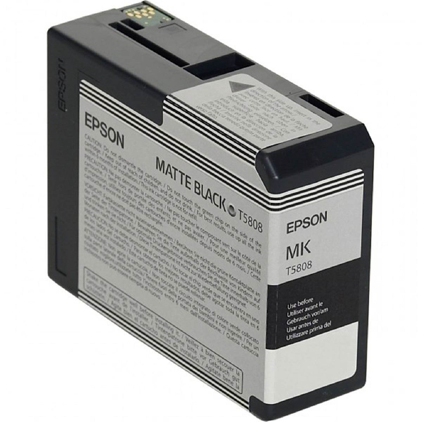 Cartouche Jet d'encre de Marque Epson T5808 Photo Black (80ml)