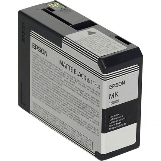 Cartouche Jet d'encre de Marque Epson T5808 Photo Black (80ml)