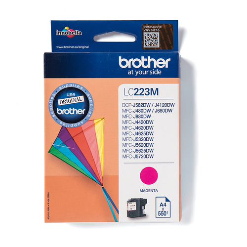 Cartouche d'encre de marque BROTHER LC223M (550 pages)
