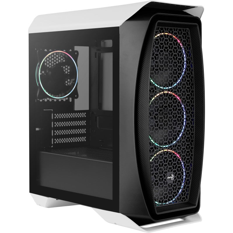 Boitier Mini Tour Micro ATX AeroCool Aero One Mini Eclipse avec panneau vitré (Blanc)