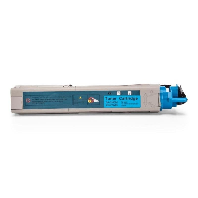 Cartouche Laser de Marque OKI  43459323 Cyan Haute Capacité (2 500 pages)
