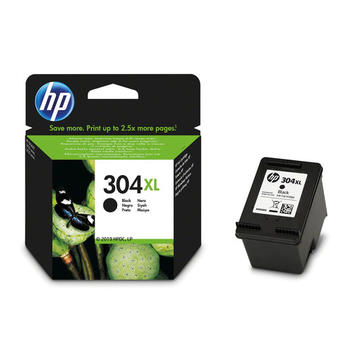 Cartouche Jet d'encre de Marque HP N9K08AE (HP304XL) Noire (5,5 ml 300 pages)