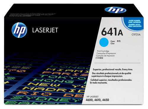 Cartouche Laser de Marque HP C9721A Cyan (8000 copies)
