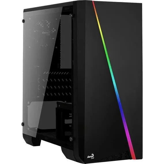 Boitier Micro Tour ATX AeroCool Cylon Mini-G RGB avec panneau vitré (Noir)