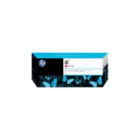 Cartouche Jet d'encre de Marque HP81 C4932AE Magenta (680ml/1400)