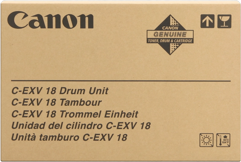 Tambour (drum) Marque Canon (C-EXV18) Noir (26 900 pages)