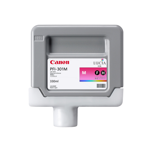 Cartouche Jet d'encre de Marque Canon PFI-301M (1488B001pages)igment Magenta (330 ml)