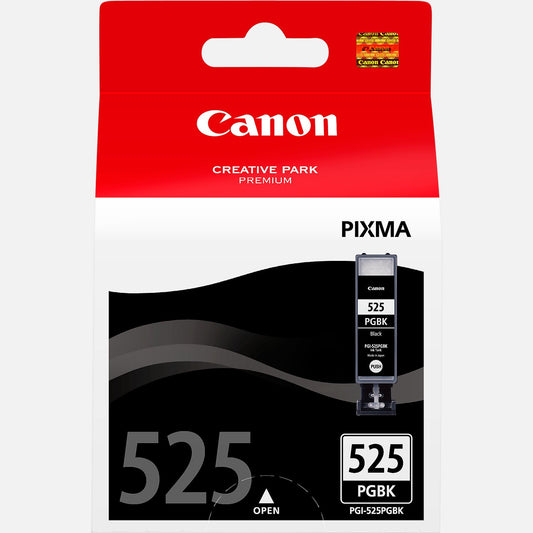 Cartouche Jet d'encre de Marque Canon CLI-525PGBK Noir (360 pages)