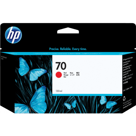 Cartouche Jet d'encre de Marque HP Rouge Vivera (130 ml)