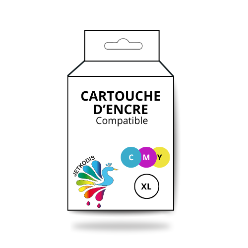 Cartouche Jet d'encre Compatible Lexmark 18C2110 N°15 couleur (150 pages)