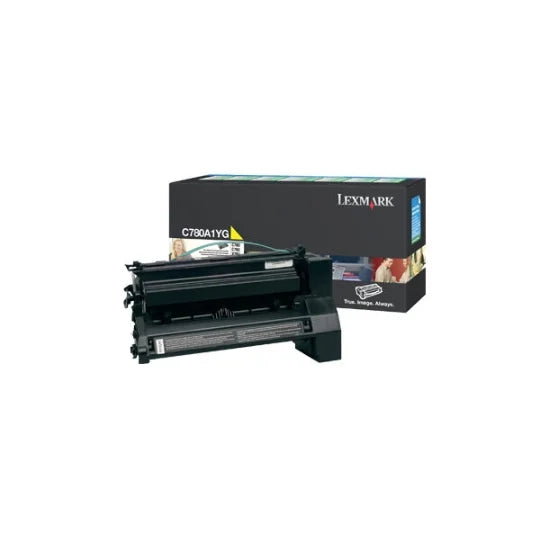Cartouche Laser de Marque Lexmark C780A1YG Yellow (6 000 pages)