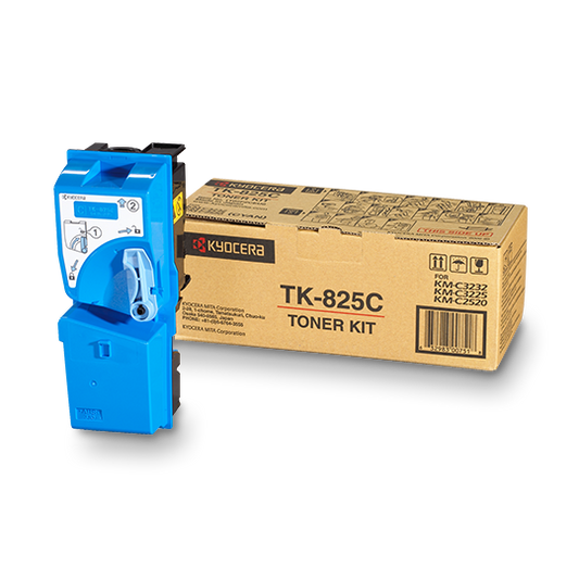 Cartouche Laser de Marque Kyocera TK-825C Cyan (7000 pages)