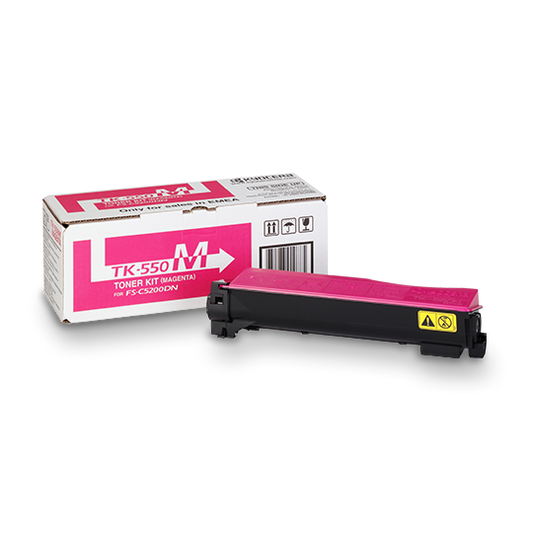 Cartouche Laser de marque Kyocera TK550M Magenta (7 000 pages)