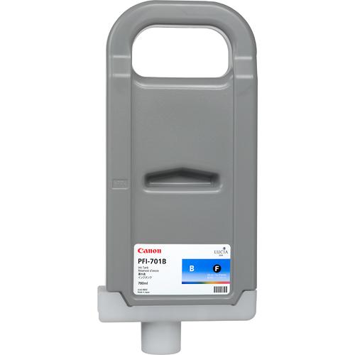 Cartouche Jet d'encrede Marque Canon PFI-701B (0908B001) BLEU (700 ml)