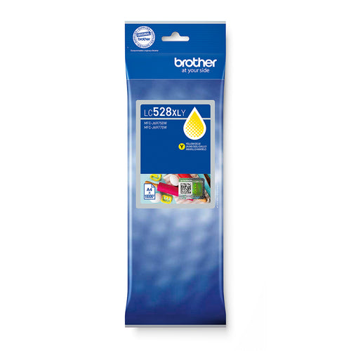 Cartouche d'origine Brother LC528XLY - jaune
