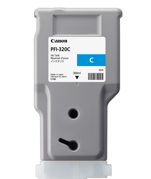 Cartouche d'encre de Marque Canon PFI-320C Cyan (300 ml)