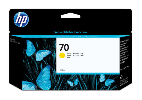 Cartouche Jet d'encre de Marque HP C9454A Jaune Vivera 130 ml