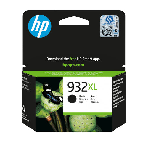 Cartouche Jet d'encre de Marque HP CN053AE N°932XL Noir (1 000 pages)