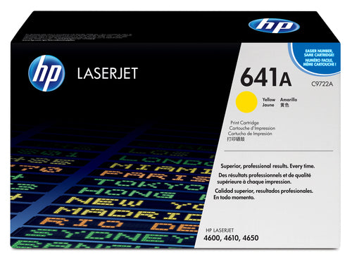 Cartouche Laser de Marque HP C9722A YELLOW (8000 copies)