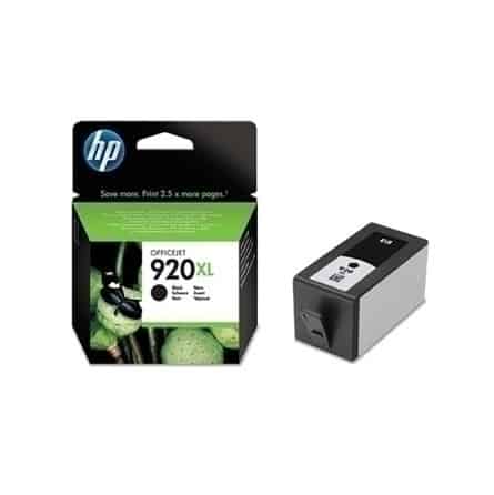 Cartouche Jet d'encre de Marque HP CD975AE N°920XL Noir Haute Capacité (1200 pages)