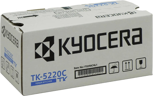 Cartouche Laser de Marque Kyocera TK5220C- Cyan 2200 pages