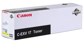 Cartouche Laser de Marque Canon C-EXV17Y (0259B002) Yellow (1x 475g) (30 000 pages)