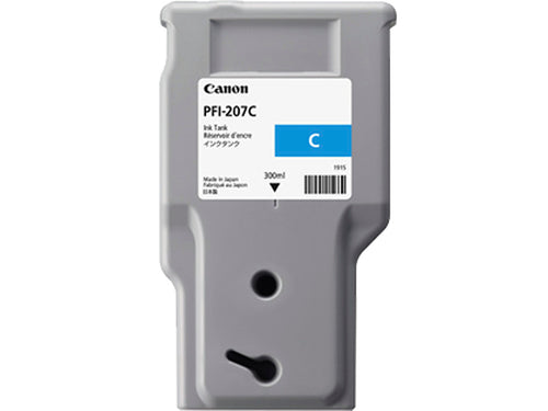 Cartouche Jet d'encre de Marque Canon PFI-207C (8790B001) Cyan (300ml)