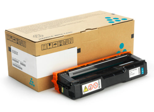 Cartouche Laser de Marque Ricoh 407717 Cyan Haute Capacité (6 000 pages)