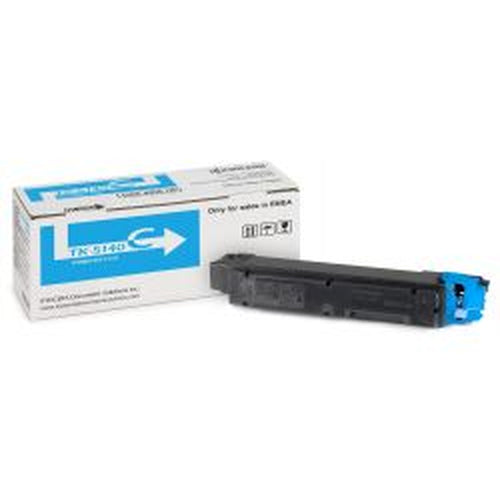 Cartouche laser de marque Kyocera Mita TK-5140C (1T02NRCNL0) Cyan (5 000 pages)