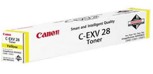 Cartouche Laser de Marque Canon C-EXV28Y (2801B002) Jaune (38000 pages)