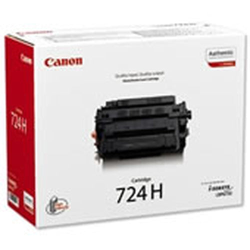 Cartouche Laser de Marque Canon CRG-724BK (3481B002) Type 724 Noir (6 000 pages)